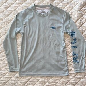 AFTCO Youth Jigfish Performance Long Sleeve Shirt Small